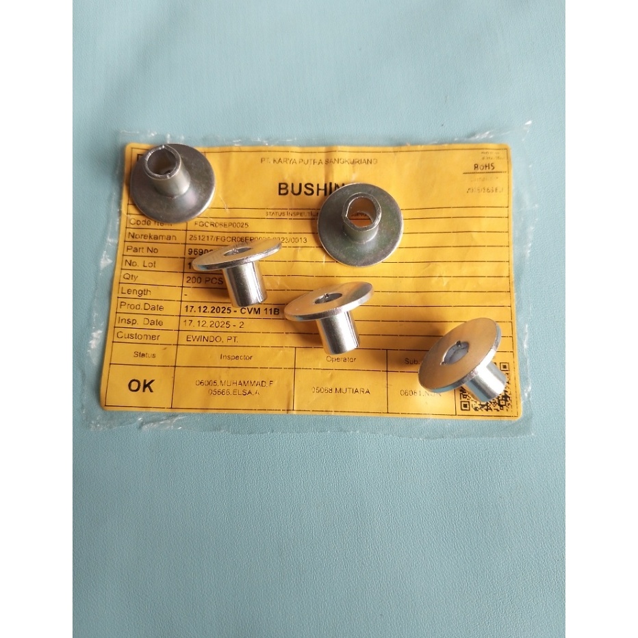 Baut Ring Topi M6 Baut 10 Original - Ring Bosh Motor Universal