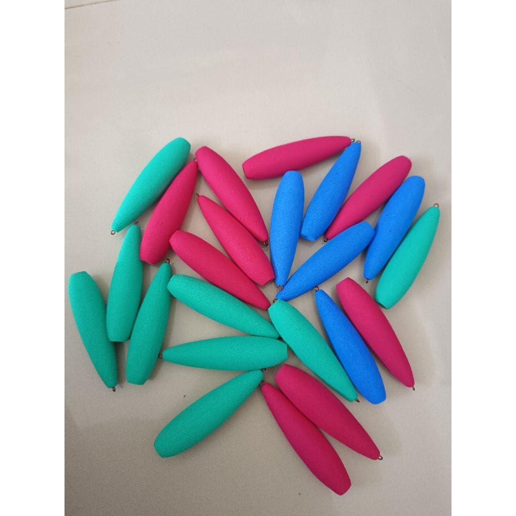 PELAMPUNG PANCING BUSA WARNA 7CM WARNA RANDOM