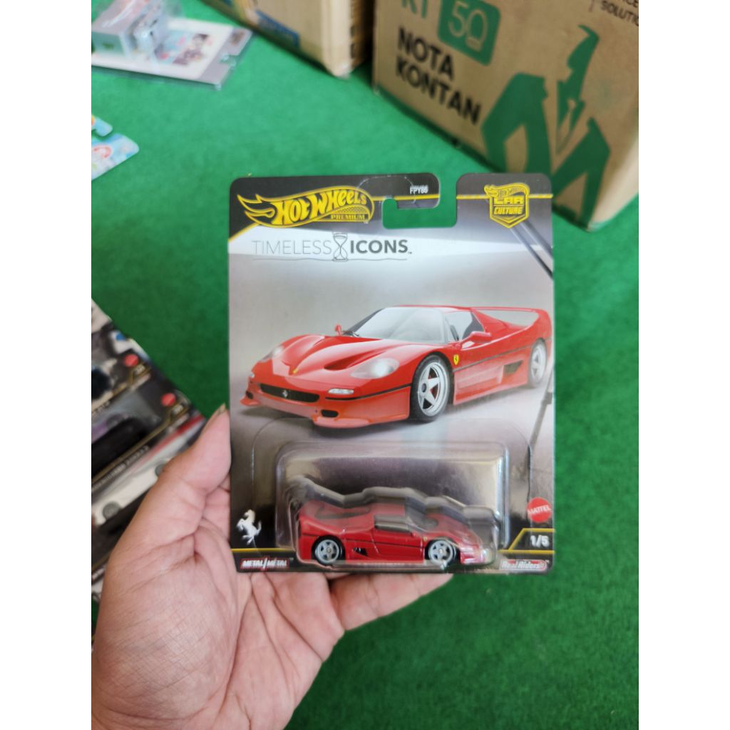 Hotwheels Ferrari F50 Timeless Icons Premium