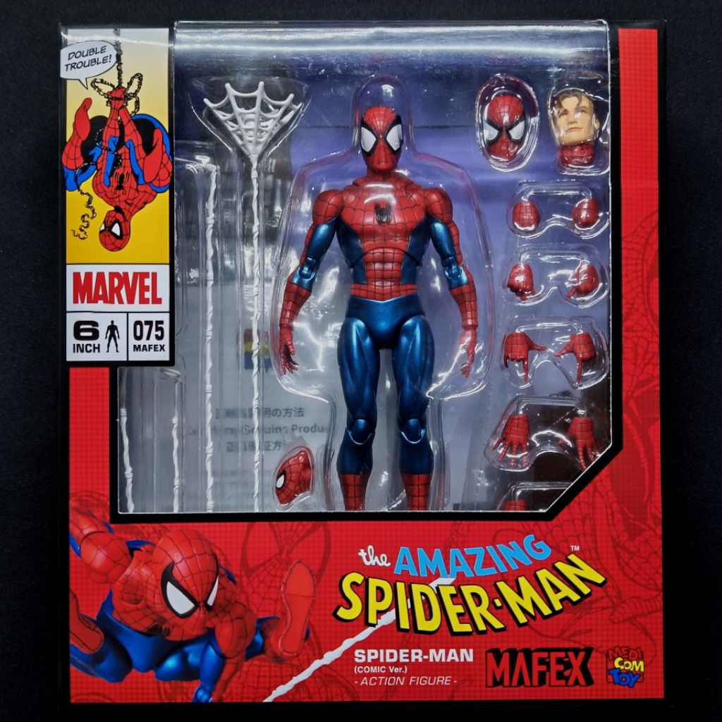 Mafex 075 Spiderman comic REISSUE 2026