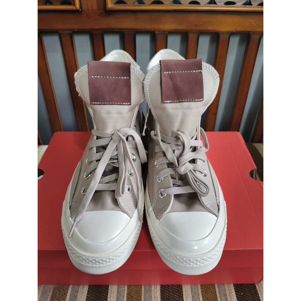 converse Chuck 70 hi brown canvas suede