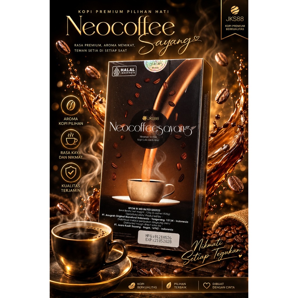 Kopi Premium Neo Coffee Sayang Original JKS88