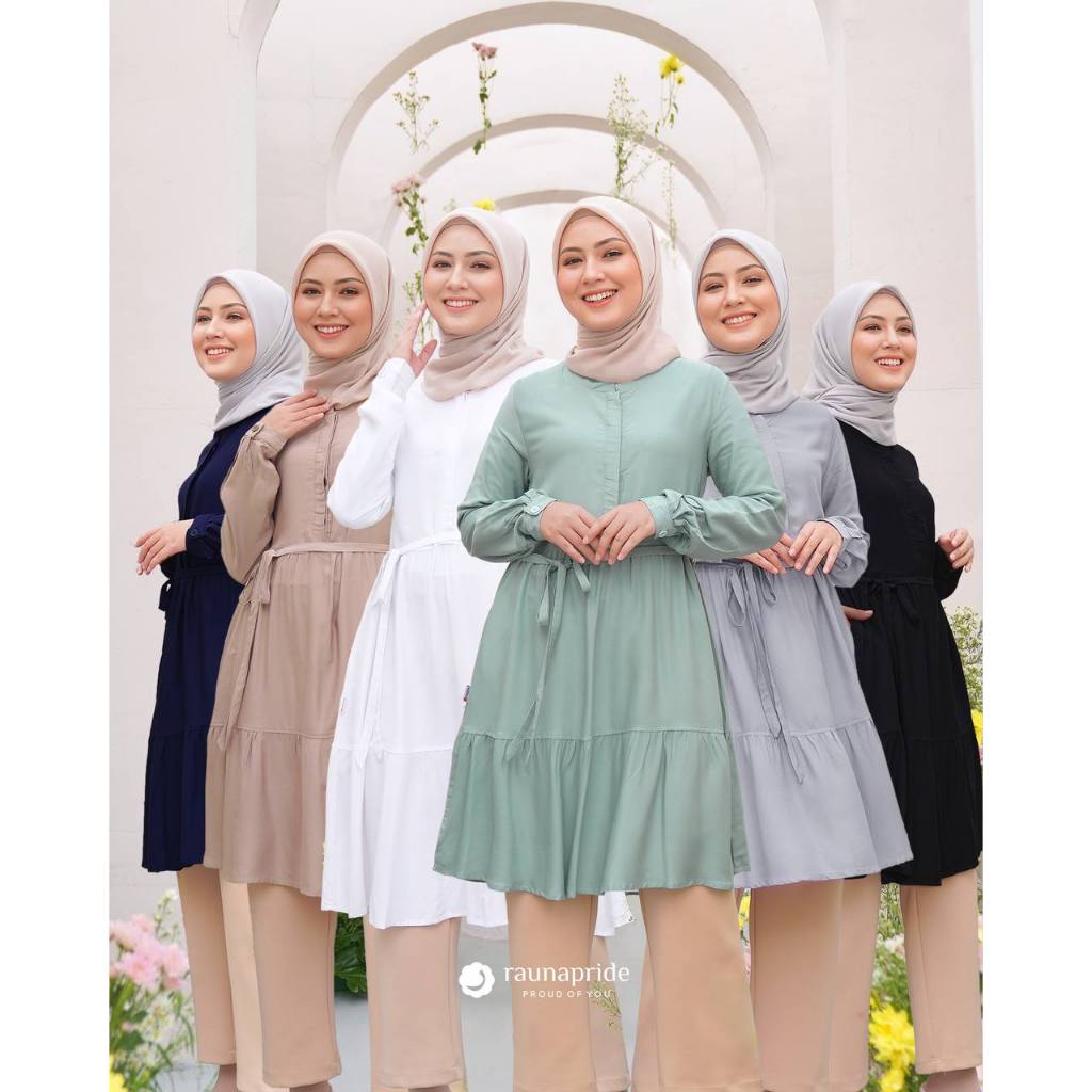 Rauna Pride Tunic 24 atasan dewasa-baju muslim by rauna pride