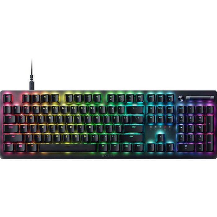 Razer Keyboard Gaming - DeathStalker V2 - Clicky Purple Switch - Garansi Resmi 2th