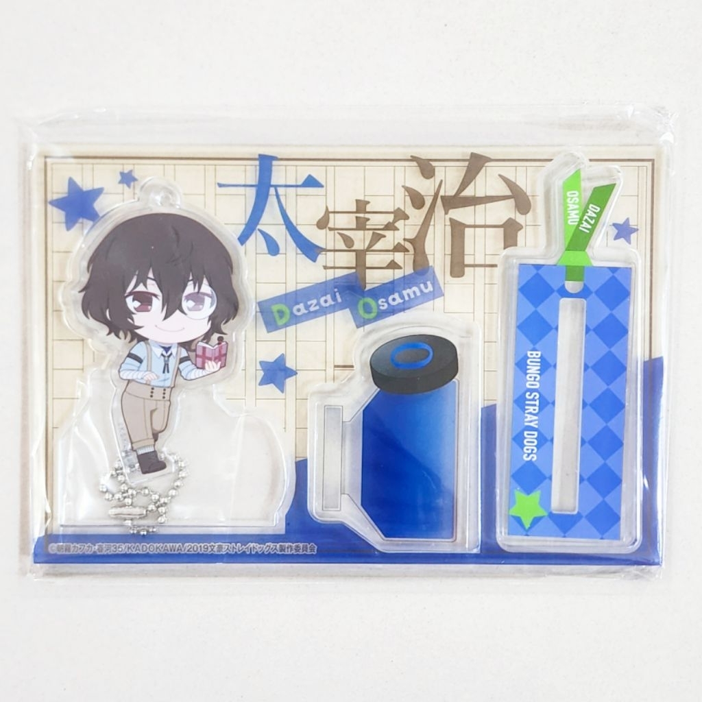Bungou Stray Dogs See-Through Chibi Acrylic Standee (Agak Gede) - Dazai