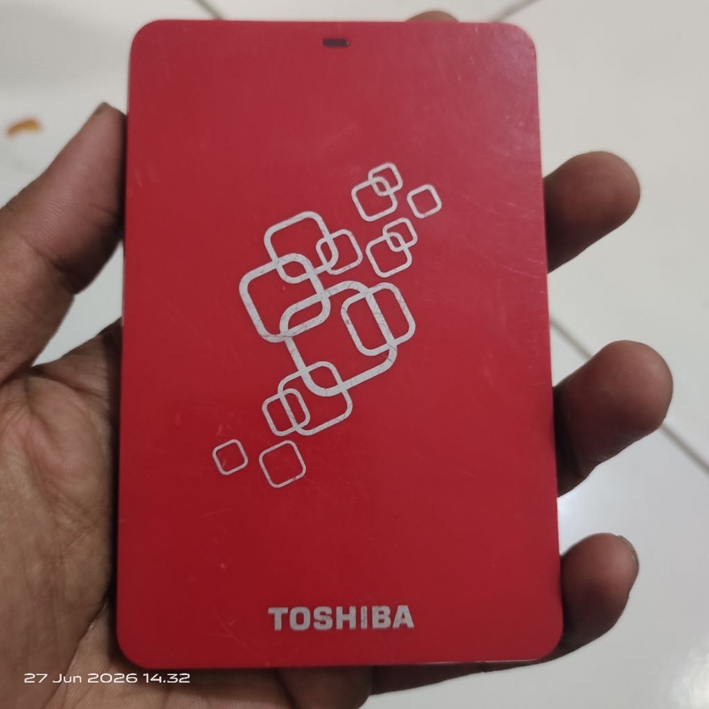hdd toshiba 750gb rusak