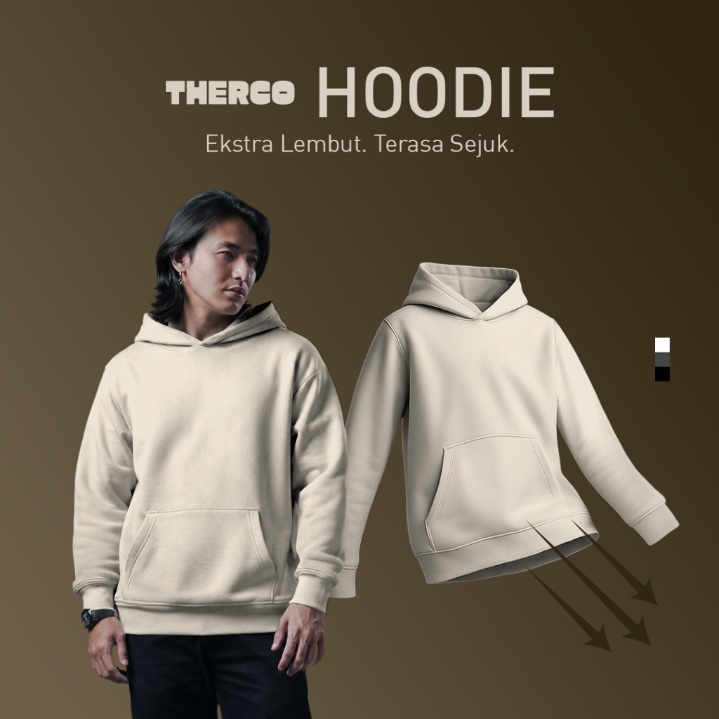 No Void Minds Therco Pullover Hoodie | Clay