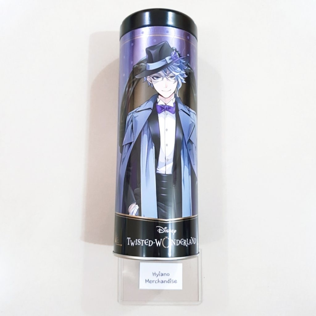Twisted Wonderland Long Cylindrical Can Case Azul
