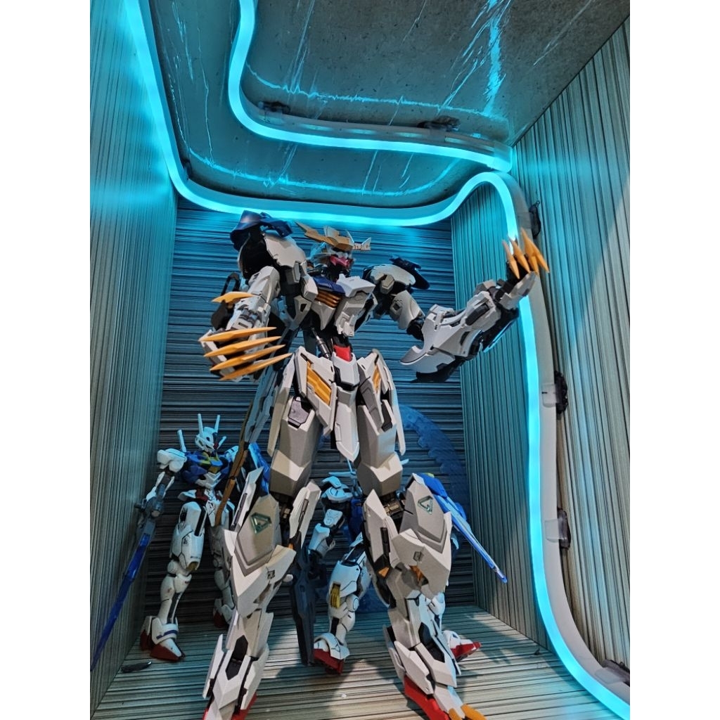Gundam Wolftech Barbatos (sudah rakit) MG Wolf King Model 1/100 Model Kit