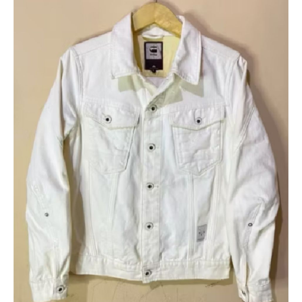 g star raw denim jacket M