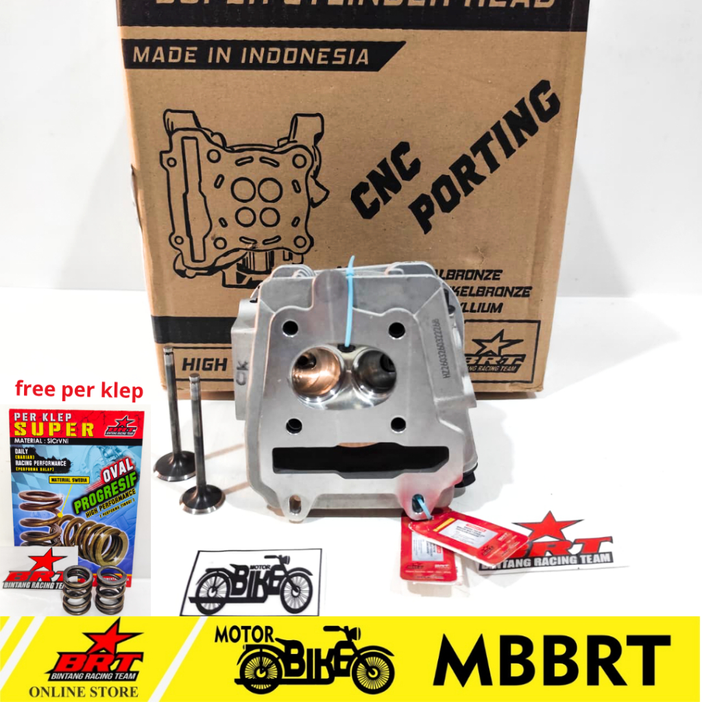SUPER HEAD BRT BEAT KARBU BEAT FI BEAT POP BEAT ESP 28/24 PORTING CNC