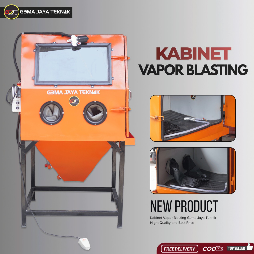 Vapor Blasting Cabinet Wet Blasting Cabinet Kabinet Vapor Blasting Mesin Pembersih Karat Aluminium