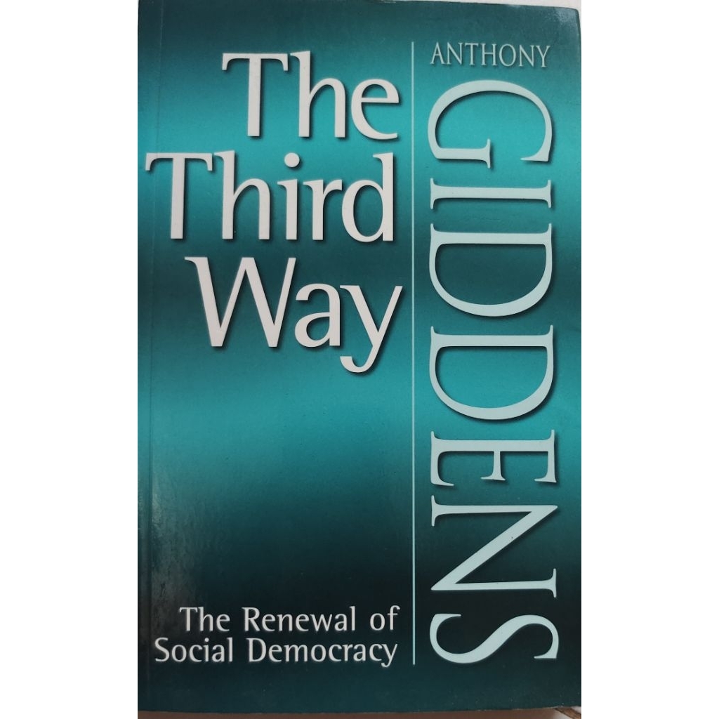 BUKU THE THIRD WAY ANTHONY GIDDENS BEKAS ORIGINAL