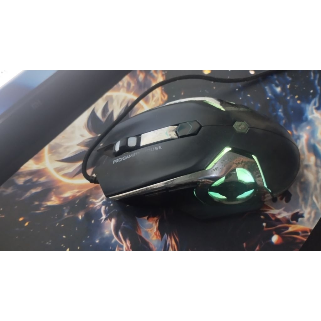 TERMURAH mouse gaming gamen second ori minus scroll agak eror