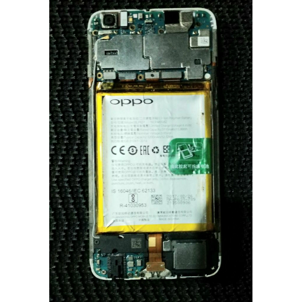 Mesin Oppo F3  normal segel original
