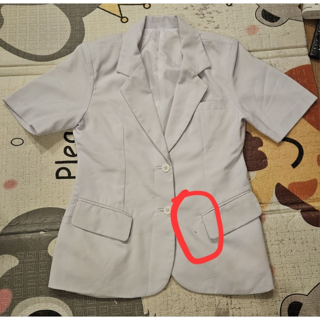 [Preloved] Sneli Jas Dokter Female Merek Dua Saudara (minus)