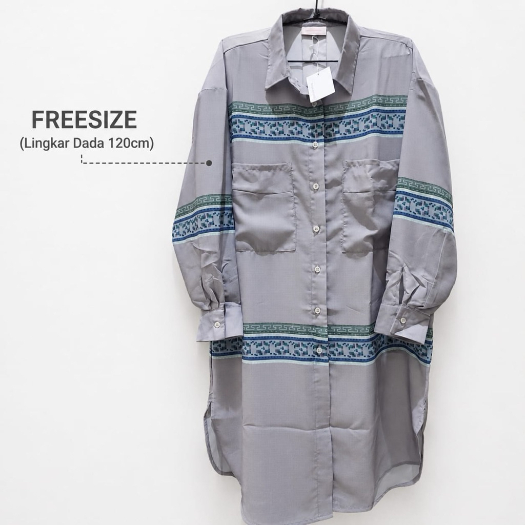 RIA MIRANDA - SALE NEW - MONOGRAM QISTIANA SHIRT