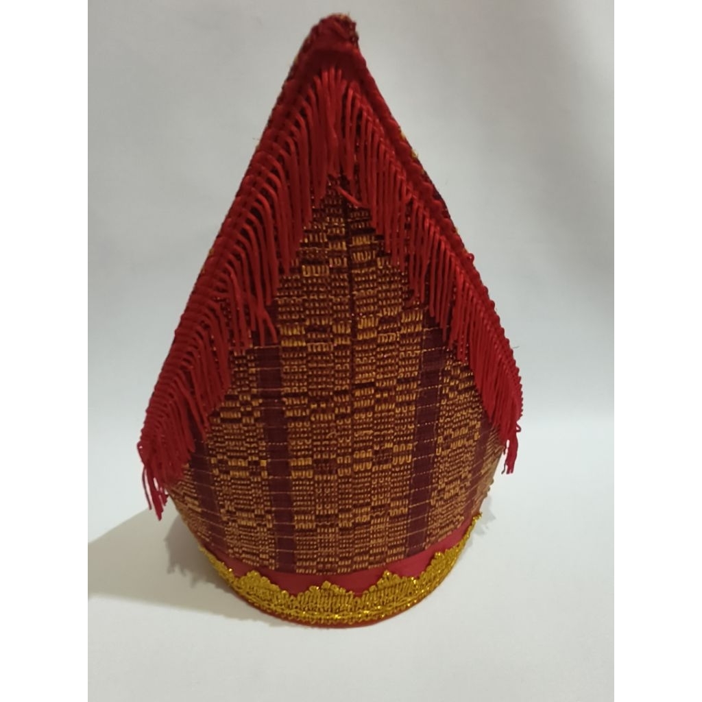 Topi ragi hotang Aksesoris pria adat Batak toba
