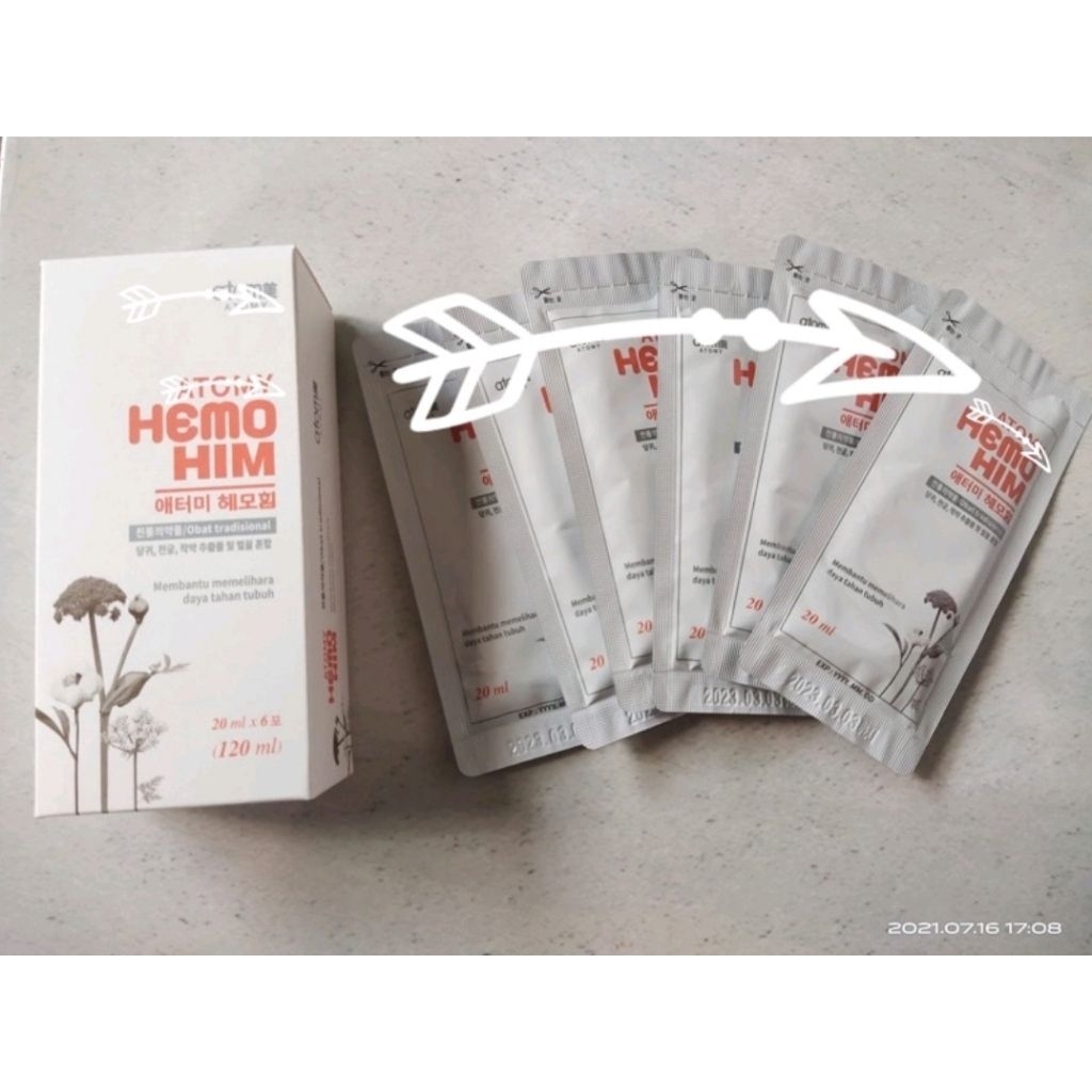 hemo him kemasan 6 sachet