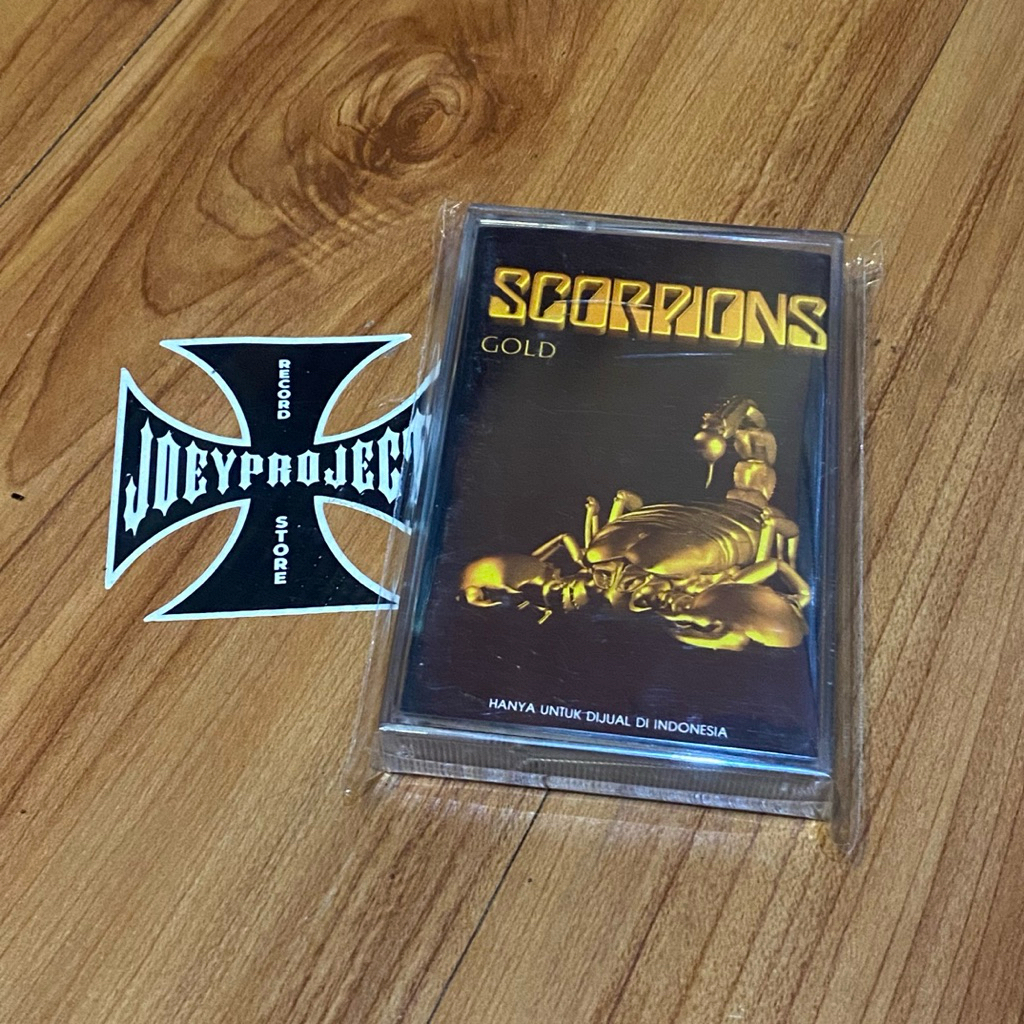 kaset scorpions - gold