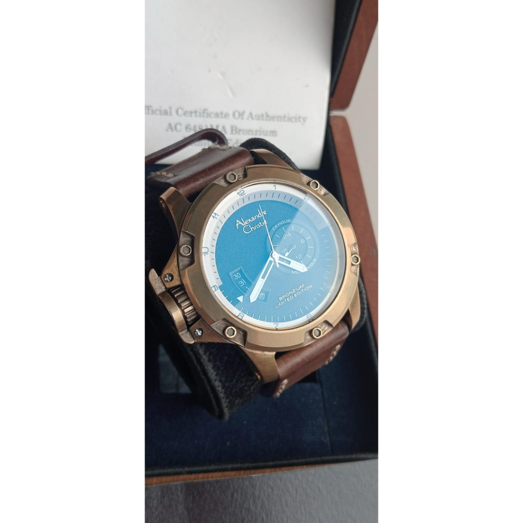 Dijual Jam Tangan Mewah, Limited Edition dan Klasik King of Alexander Christie, AC 6481 MA Bronzium