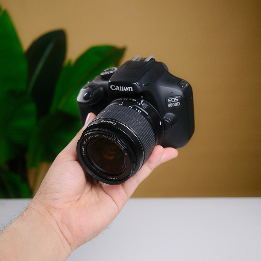 Kamera Canon 3000D / Kamera DSLR Bekas Second Siap Pakai