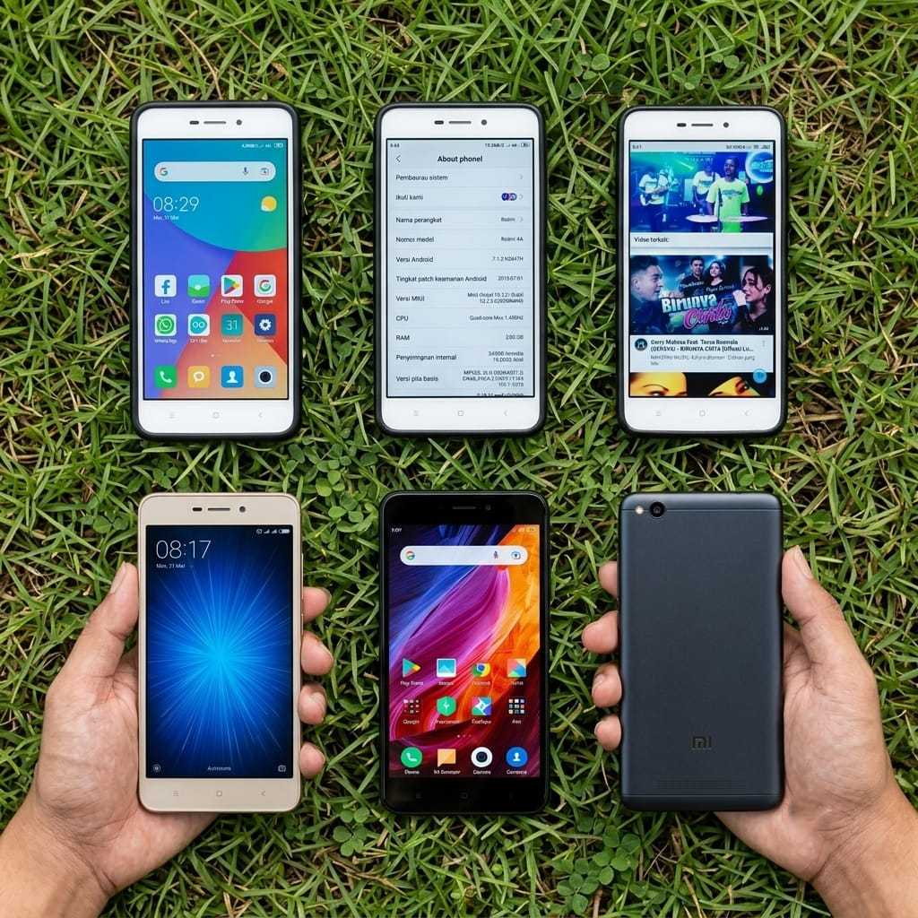 HP XIAOME REDMI 4A JARINGAN 4G LTE HP NORMAL SIAP PAKAI HP SECOND BERKUALITAS
