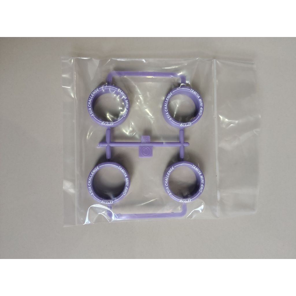 tamiya ban hard warna purple w/ lettering