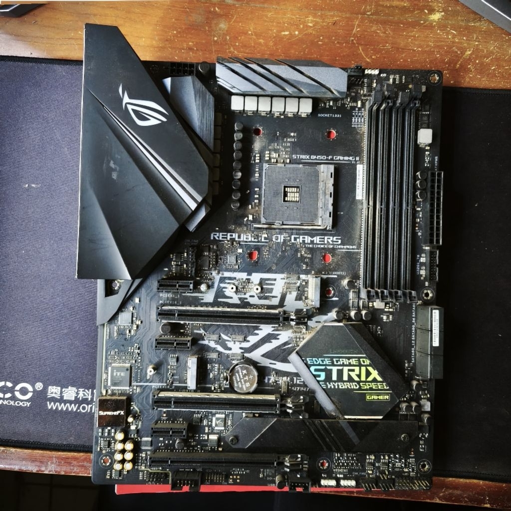 motherboard asus rog b450f gaming II
