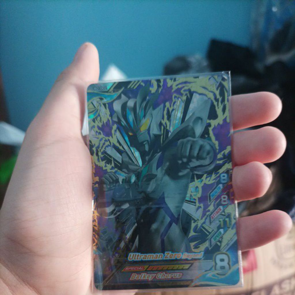 kartu ultraman zero beyond ultra rare