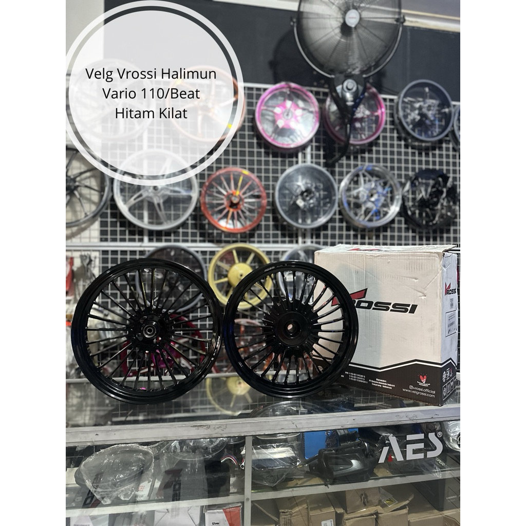 Velg Vrossi Halimun Vario 110/Beat Hitam kilat-Satriamodivication-