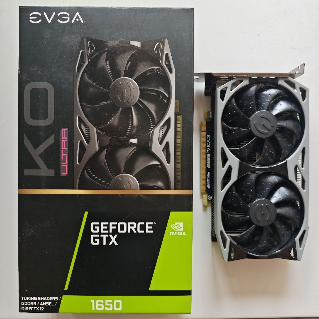 VGA GTX 1650 4GB EVGA KO ULTRA GDDR6 GOOD CONDITION