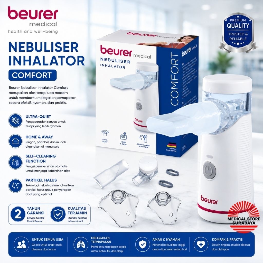 Nebulizer Beurer IH 51 Mesh Portable Anak Dewasa