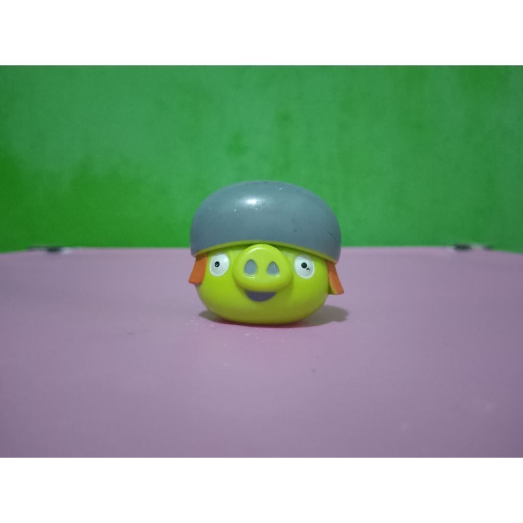 Figure ANGRY BIRDS - CORPORAL PIG - Murah Retro Vintage Rare Koleksi Mainan Anak Anak Nostalgia Jadu