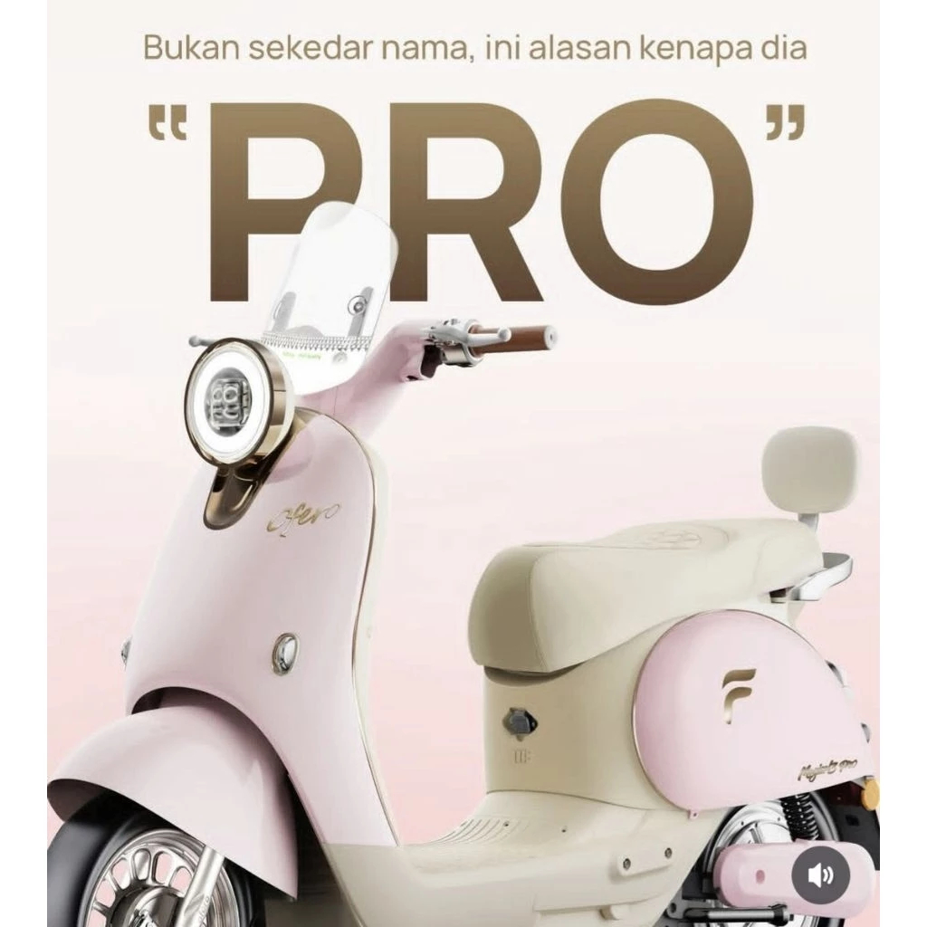 SEPEDA LISTRIK OFERO MAGICAL 3 PRO