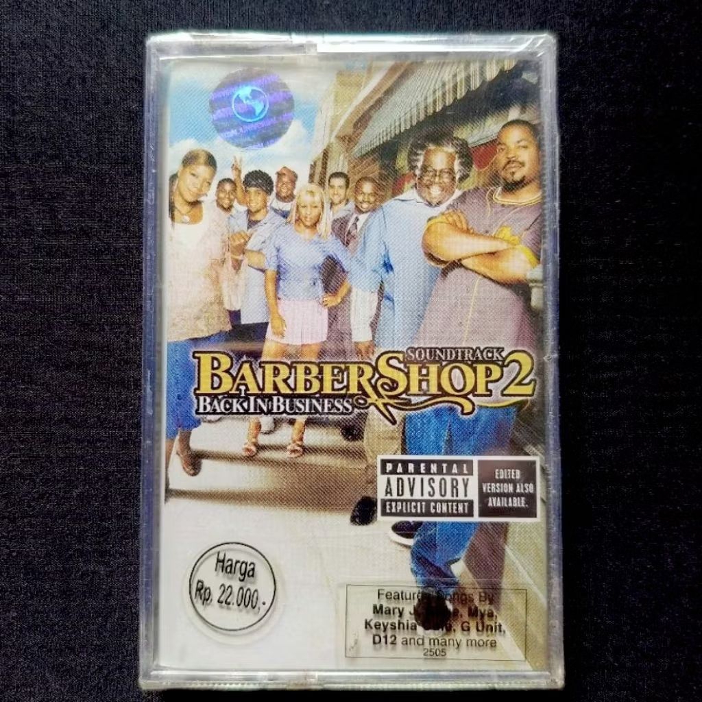 Kaset V/A (Mary J. Blige, G Unit, D12, etc) - OST Barbershop 2 : Back In Business
