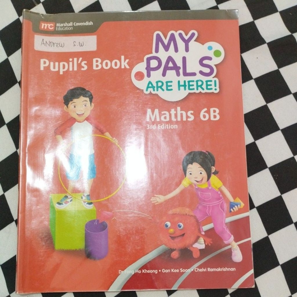 my pals mypals pupil's book math 6B preloved