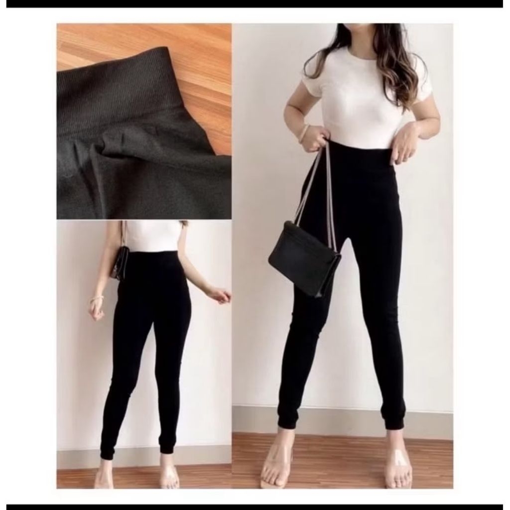 Celana Wanita Legging Tebal Merk Neron Premium Jumbo