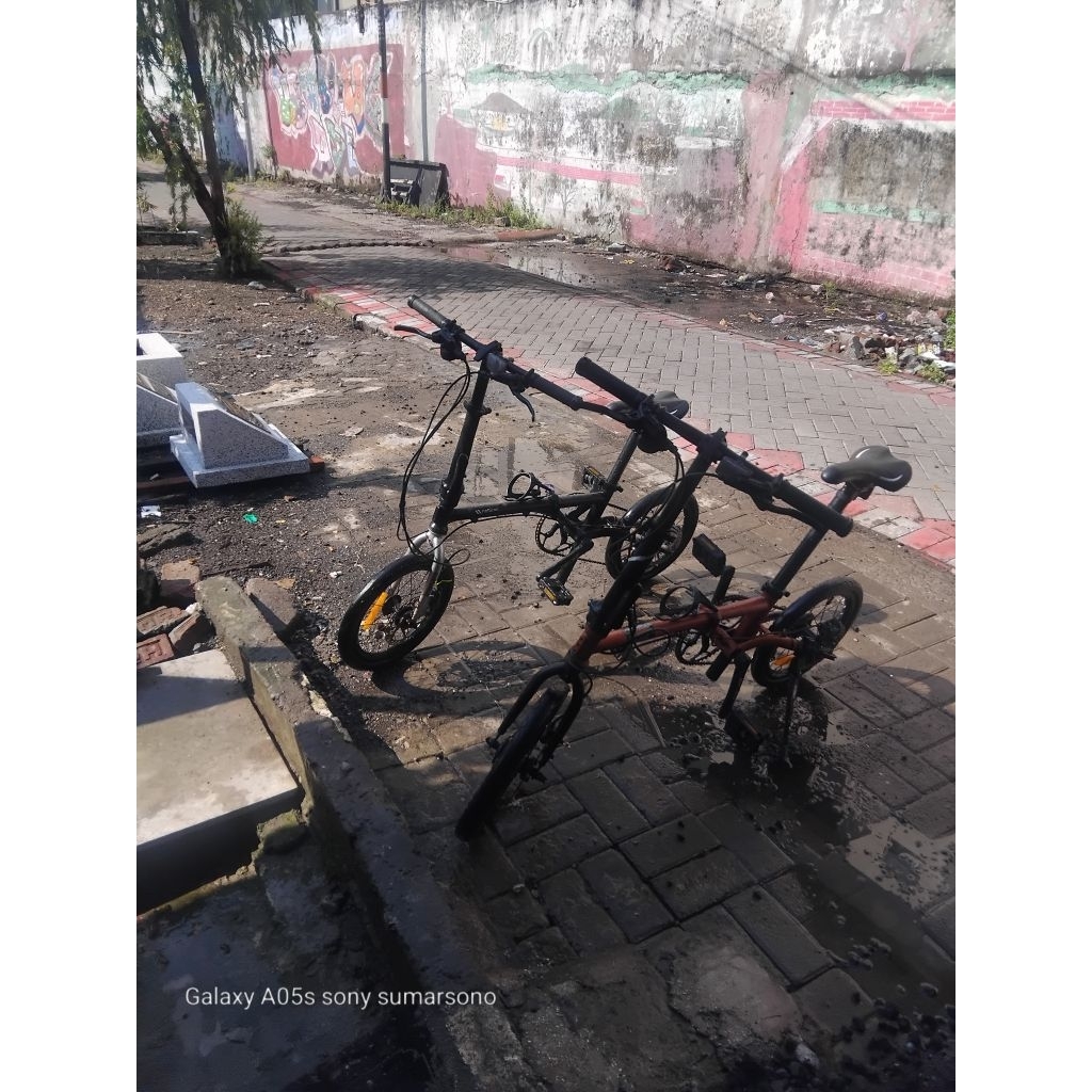 sepeda lipat bnb summer pro 16