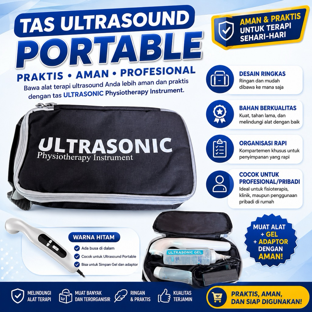 terapi ULTRASOUND portable Alat Terapi Ultrasound Portabel Ringkas Praktis untuk Perawatan Kesehatan