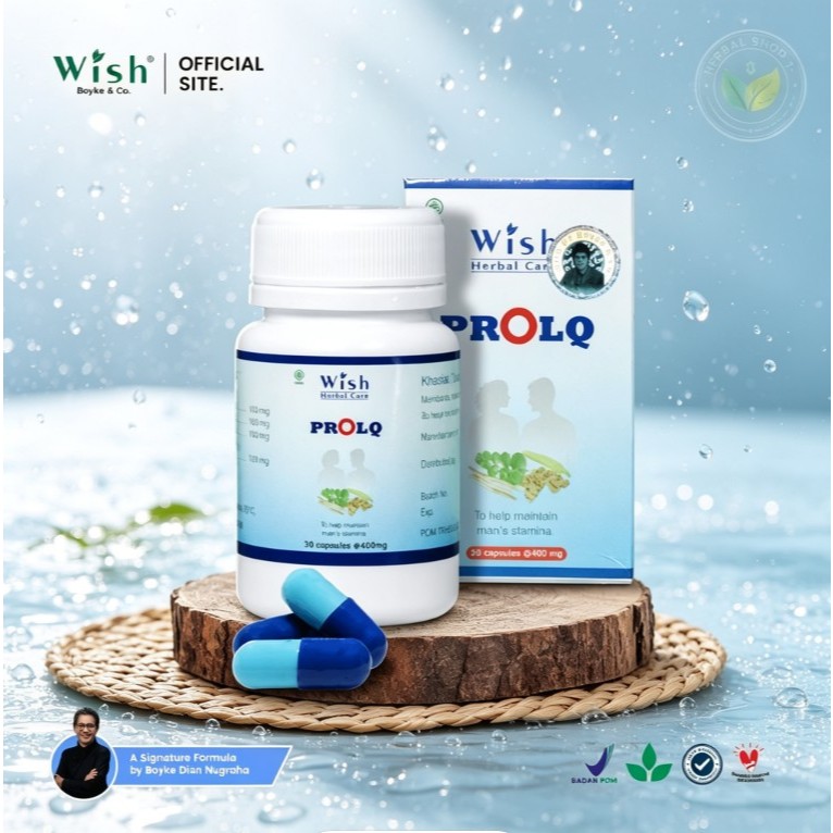 Kapsul Herbal ProLQ Original WISH