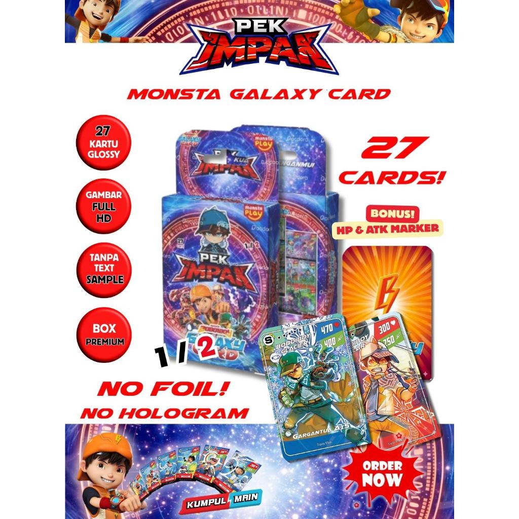 Kartu BoBoiBoy Pek IMPAK isi 27 card