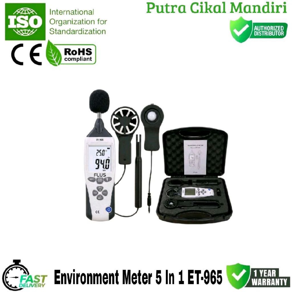 Environment Meter 5 In 1 ET-965
