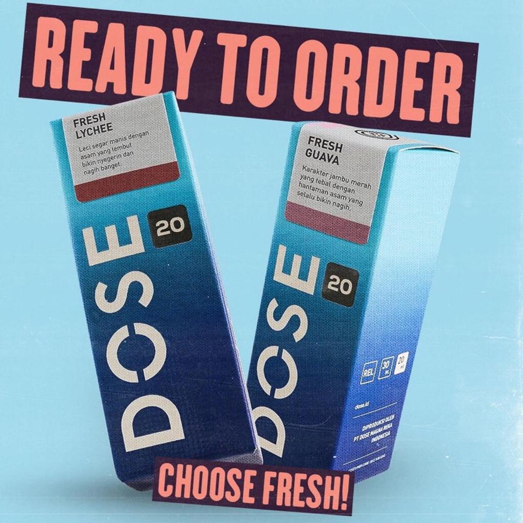 Salt Nic Dose 20 Fresh Lychee 20mg 30ml Icy Ice Leci Saltnic Pods Pod Liquid Vape Hex