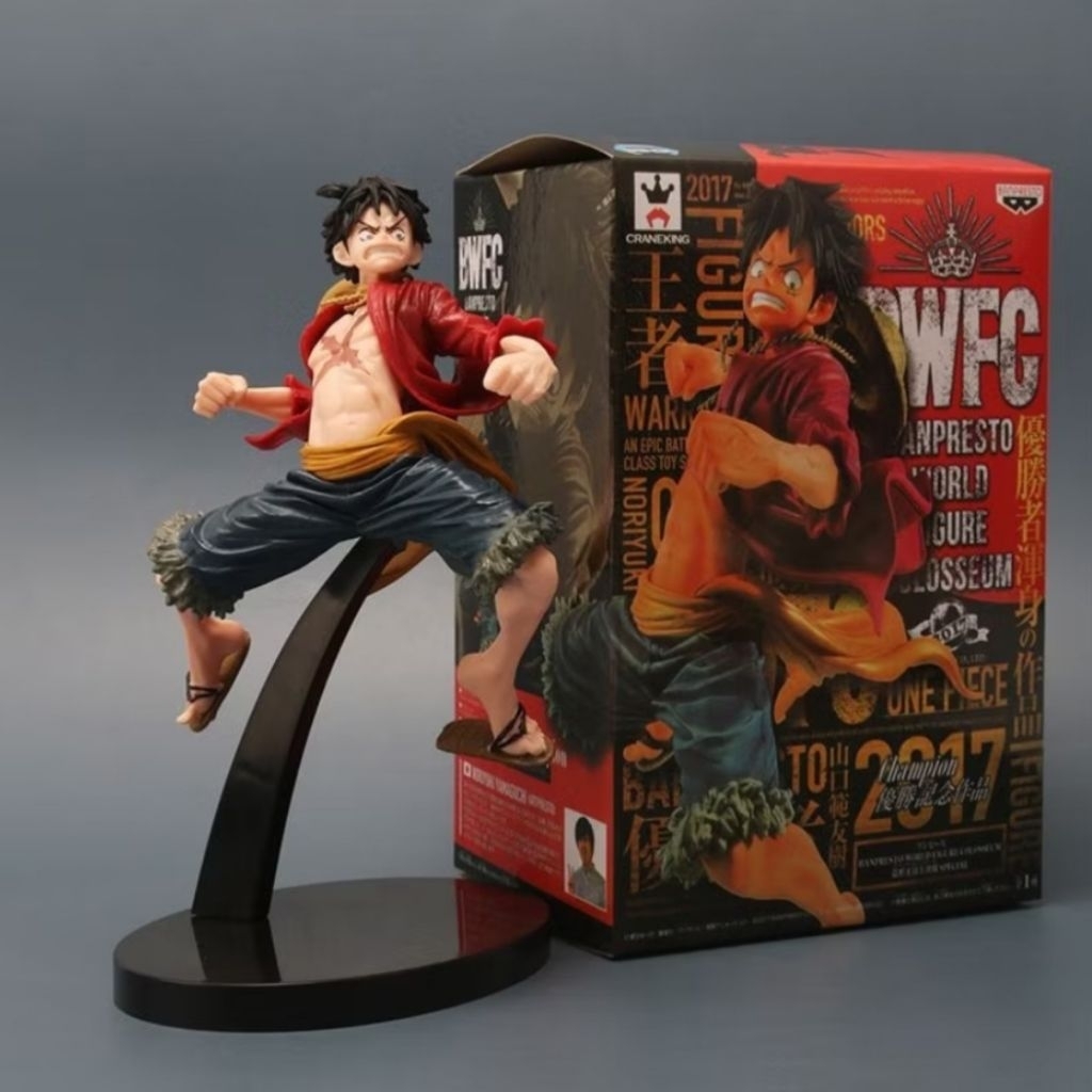 action figure banpresto original luffy BWFC luffy original