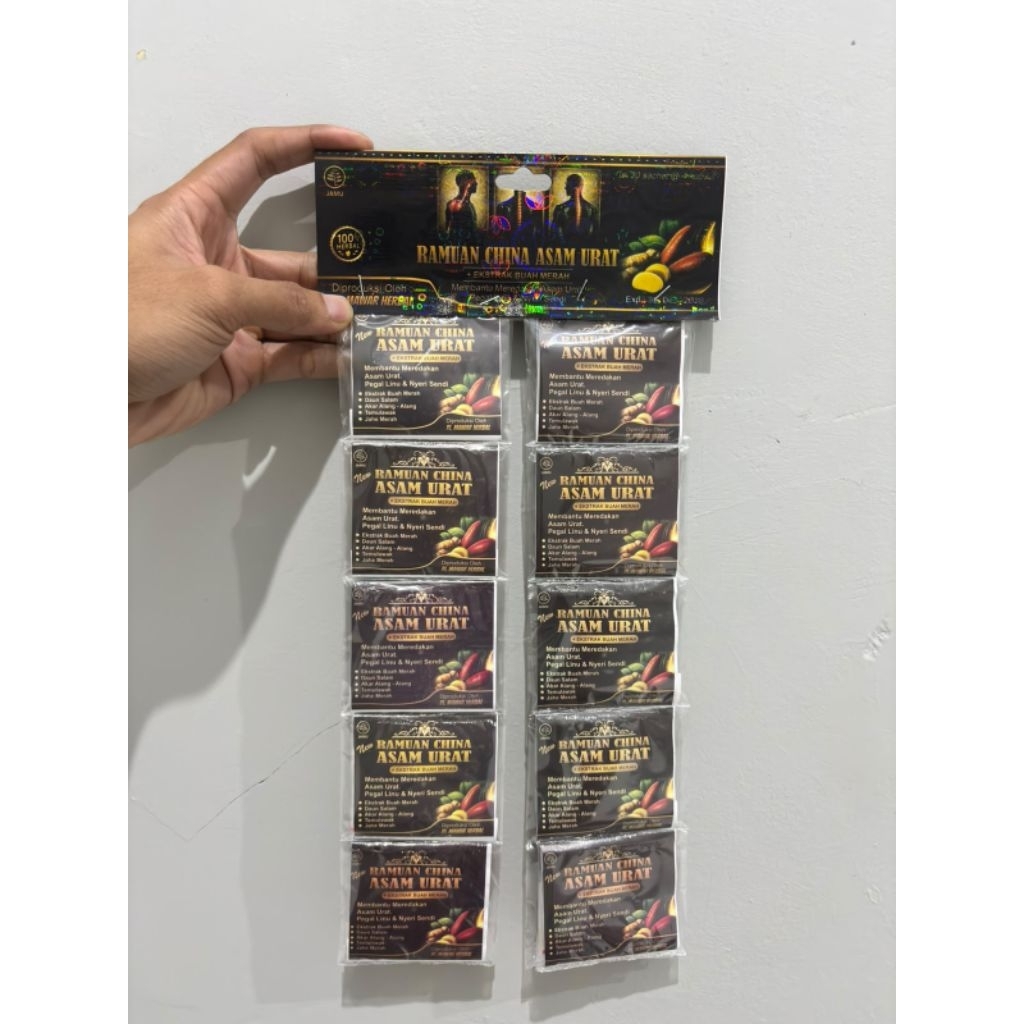 Ramuan China Kaplet Pegal Linu isi 20 Sachet