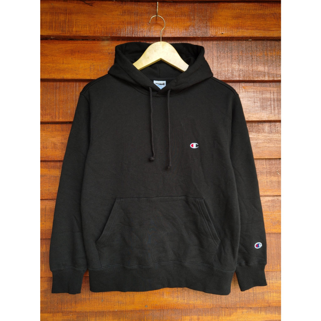 Champ Unisex hoodie obral murah label cut