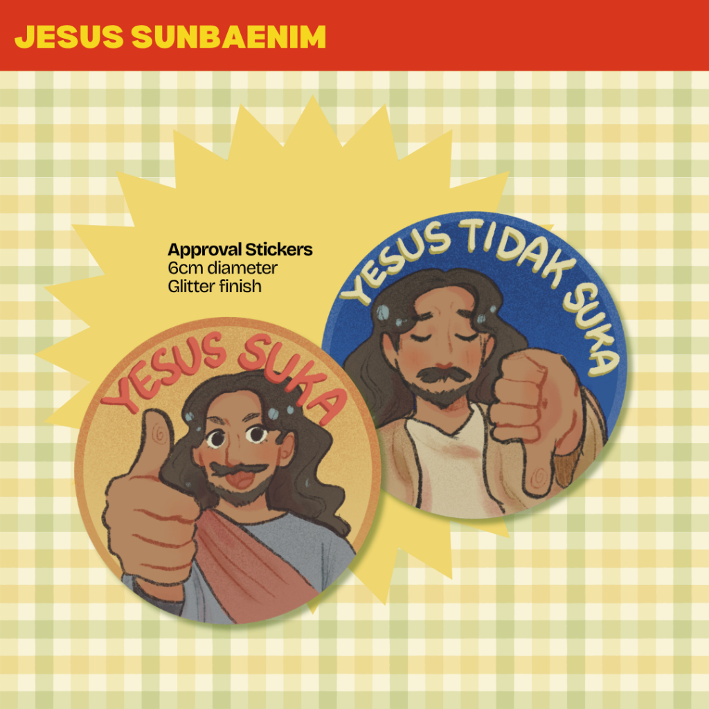 Jesus Sunbaenim - Approval Sticker