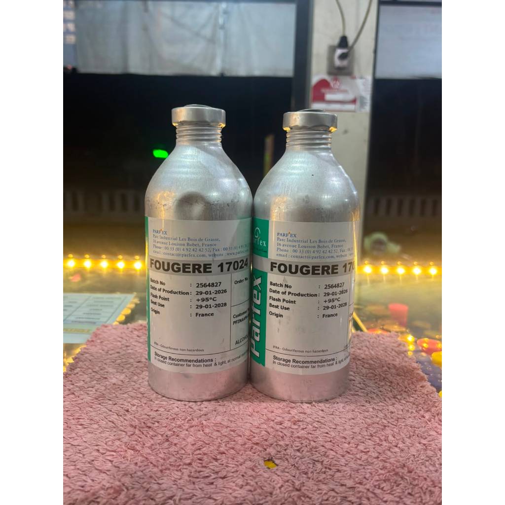 FOUGERE 1KG/SEGEL PARFEX ( bibit parfume murni kemasan botol kaleng 1kg segel parfex original)