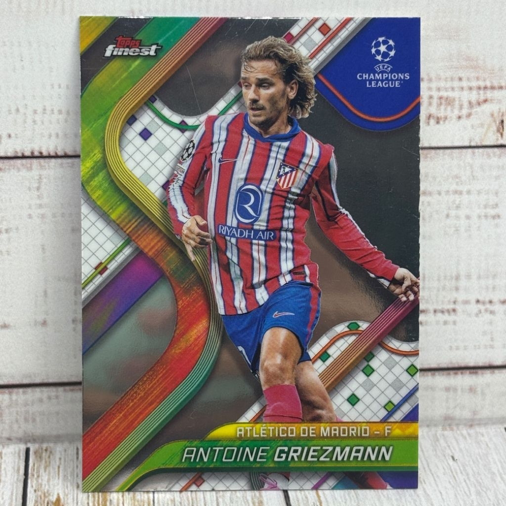Kartu Bola Griezmann Atletico Madrid Topps Finest Original
